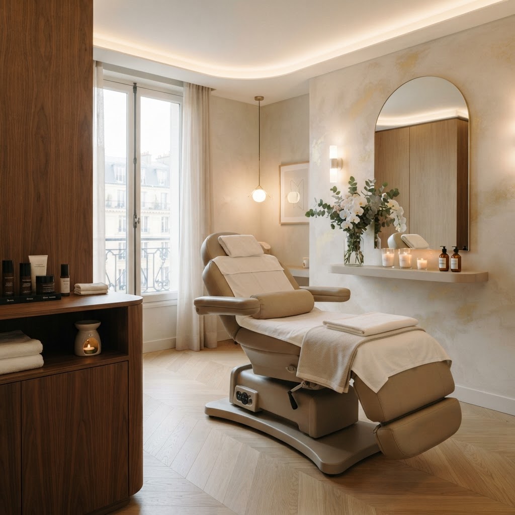Soins en institut pour homme à Paris 17, institut du Parc Monceau