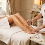Épilation des jambes à l'Institut du Parc Monceau, Paris 17 : cire tiède naturelle pour des jambes lisses et douces